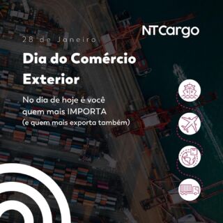 FELIZ DIA DO COMEX! Parabéns para todos aqueles que movimentam a balança comercial! 🌎🚢✈️

Tudo começou após a assinatura do decreto de abertura dos portos às nações amigas por Dom João VI em 28 de Janeiro de 808.

O decreto permitia a exportação de produtos brasileiros como açucar, tabaco e algodão e importação de produtos vindos da Europa.

#comex #importação #exportação #logistica