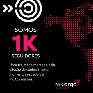 Queríamos agradecer à todos que fizeram parte dessa caminhada junto conosco e que possamos continuar fazendo parte do seu dia-a-dia trazendo informação, conteúdo e muito memes. 🥰🚀🎯

#ntcargo #importacao #freteinternacional